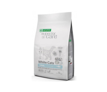 Natures Protection Сухой корм для котов SC White Grain Cats Free Herring 1,5 кг