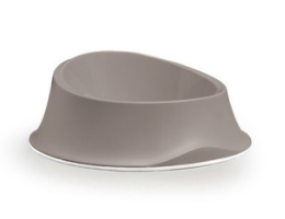 Stefanplast Миска для кошек и собак Chic 350 мл бежевая