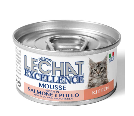 Monge Консерва для кошенят LCE Kitten Лосось з куркою 85 г