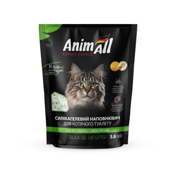 Animall Наполнитель силикагелевый Зелёный Изумруд 3,8 л