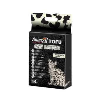AnimAll Наполнитель Tofu классический 2,6 кг 6 л