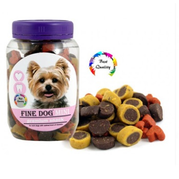 FineDog Лакомства для собак Микс Мясо, рыба и злаки 280 г