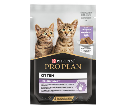 Pro Plan Kitten Влажный корм для котят Индейка паштет 75 г