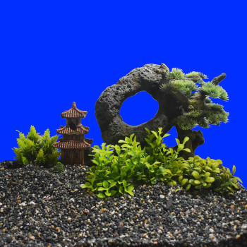 Nobby Декорация в аквариум Азиатский храм 10×9×14,5 см