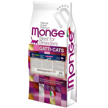 Monge Сухий корм для кошенят Bwild Low Grain Гуска 10 кг