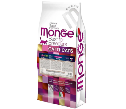 Monge Сухий корм для кошенят Bwild Low Grain Гуска 10 кг