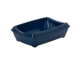 Moderna Туалет для котів з бортиком Arist-o-Tray Large 50х38х14 см чорничний