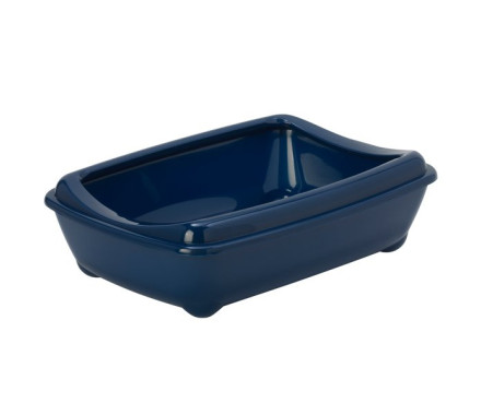 Moderna Туалет для котов с бортиком Arist-o-Tray Large 50х38х14 см черничный