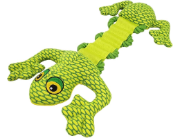 Nobby toy for dogs frog with rope plush 43 cm