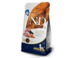 Farmina N&D Grain Free Brown Adult Mini Сухой корм для собак Ягнёнок, спирулина и морковь 2 кг