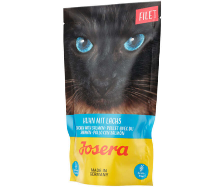 Josera Влажный корм для котов Куриное филе с лососем 70 г