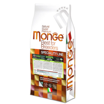 Monge Сухой корм для собак Bwild Low Grain Дикий кабан 15 кг