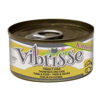 Vibrisse Консерва для котят Тунец и яйца 70 г