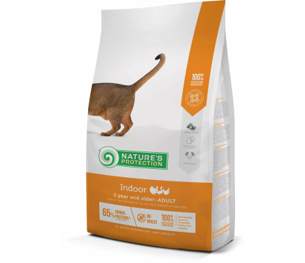 Natures Protection Сухой корм для котов Indoor Adult Птица 2 кг