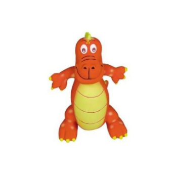 Nobby toy for dogs dinosaur latex 18.5 cm red