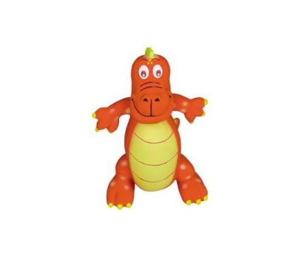 Nobby toy for dogs dinosaur latex 18.5 cm red