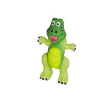 Nobby toy for dogs dinosaur latex 18.5 cm green