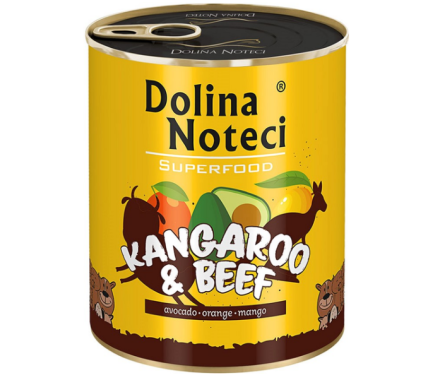 Dolina Noteci Superfood Консерва для собак с кенгуру и говядиной 800 г