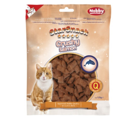 Nobby StarSnack Лакомства для котов Crushy Лосось 125 г