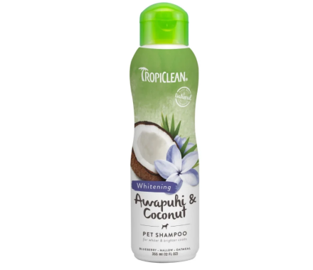 TropiClean Awapuhi and Coconut Имбирь Шампунь для собак и кошек для белой шерсти 355 мл