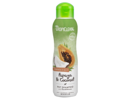TropiClean Papaya & Coconut Шампунь для собак та котів 2 в 1 для зволоження шерсті 355 мл