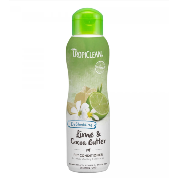 TropiClean Lime & Cocoa Кондиционер для собак и кошек для увлажнения кожи и снижения линьки 355 мл