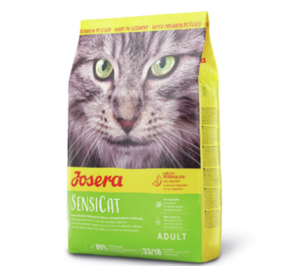 Josera SensiCat Сухой корм для кошек с чувствительным пищеварением 400 г