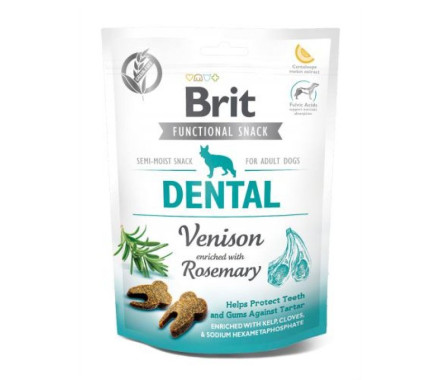 Brit Care Dental Ласощі для собак Оленина та розмарин 150 г
