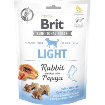 Brit Care Light Ласощі для собак Кролик та папая 150 г