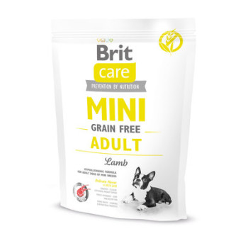 Brit Care Mini Сухой корм для собак Ягнёнок 400 г