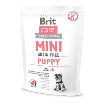 Brit Care Mini Puppy Сухой корм для щенков Ягнёнок 400 г