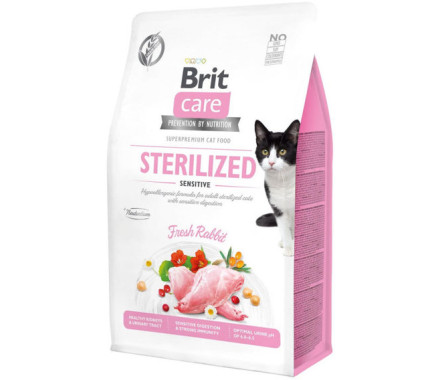 Brit Care Sterilized Sensitive Сухий корм для котів 400 г