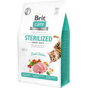 Brit Care Sterilized Urinary Health Сухий корм для котів 400 г