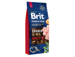Brit Premium Сухой корм для собак Курица L 15 кг