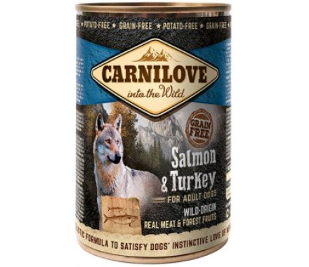Carnilove Консерва для собак Лосось и индейка 400 г