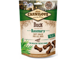 Carnilove Crunchy Snack Лакомства для собак Утка и розмарин 200 г
