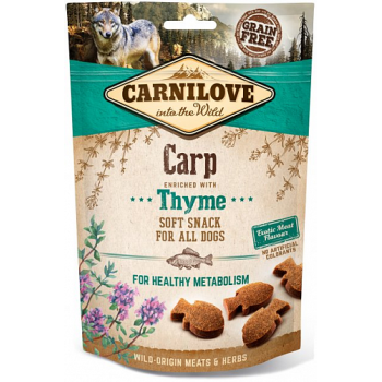 Carnilove Crunchy Snack Лакомства для собак Карп и тимьян 200 г