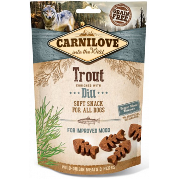 Carnilove Crunchy Snack Лакомства для собак Форель и укроп 200 г
