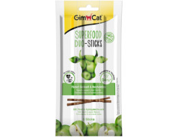 GimCat Лакомства для котов Палочки Duo-Sticks Говядина и яблоки 3х5 г
