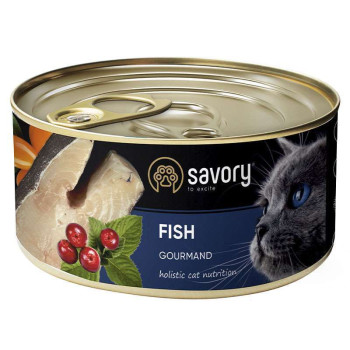 Savory Консерва для котов Рыба 200 г