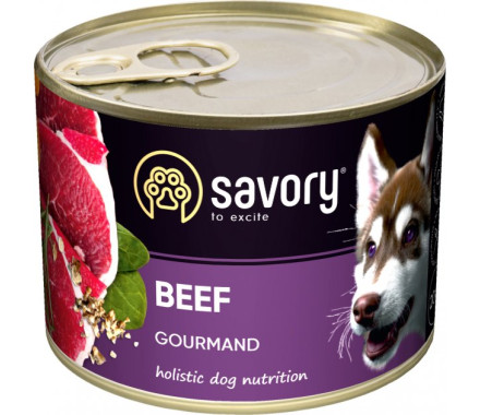 Savory Консерва для собак Говядина 200 г