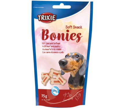 Trixie Ласощі для собак Bonies яловичина та індичка 75 г