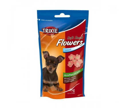 Trixie Ласощі для собак Flowers Ягня та курка 75 г