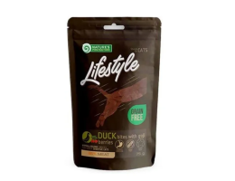 Nature's Protection Ласощі для котів Lifestyle snacks Качка і Ягоди годжі 75 г