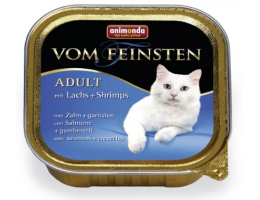 Animonda Vom Feinsten Adult Консерва для котов с лососем и креветками 100 г