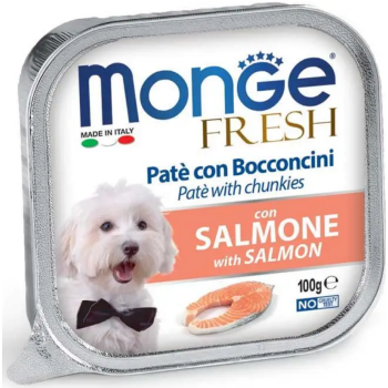 Monge Влажный корм для собак Fresh Лосось 100 г