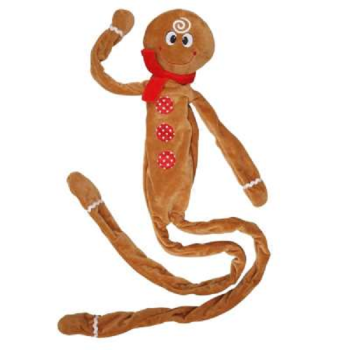 Nobby toy for dogs xmas gingerbread long plush 104 cm