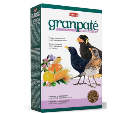Padovan Granpatee Universelle Корм для насекомоядных и плодоядных птиц 1 кг