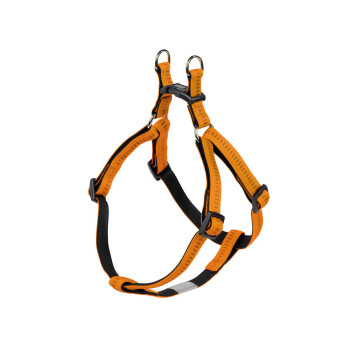 Nobby Шлея для собак Soft Grip XS-S 1х30-40 см оранжевая
