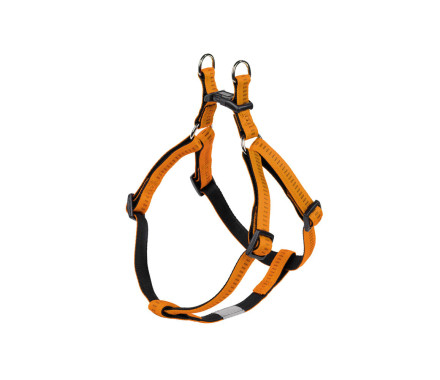 Nobby Шлея для собак Soft Grip XS-S 1х30-40 см оранжевая